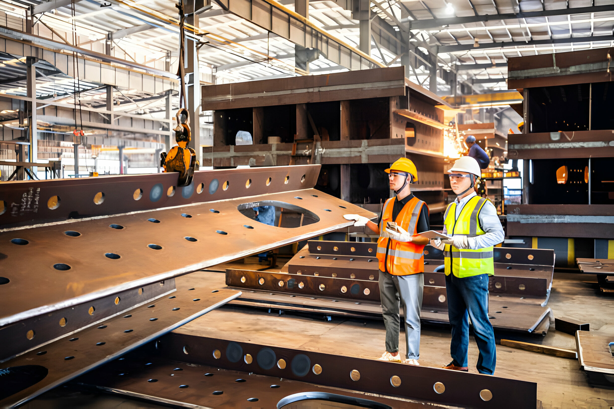 What is metal fabrication in construction?