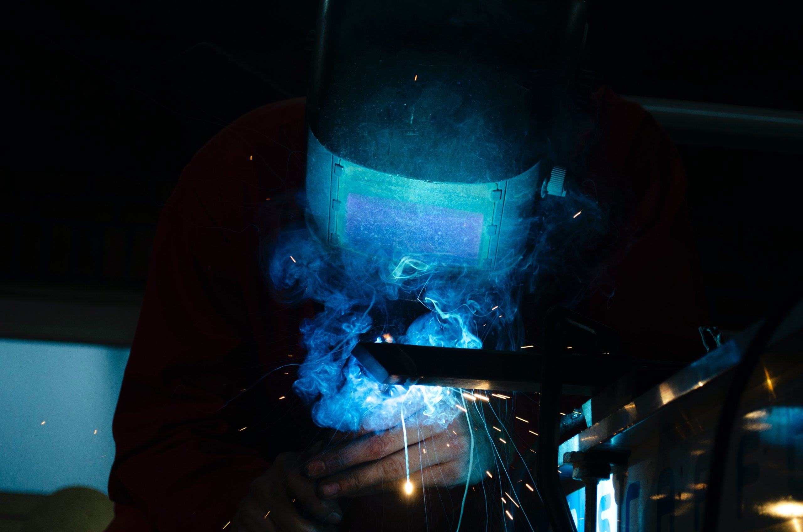 What welding is used in steel fabrication?